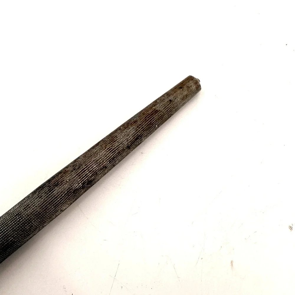 Vintage Sheffield England Stag Handle Carving Knife‎ & Honing Steel Set